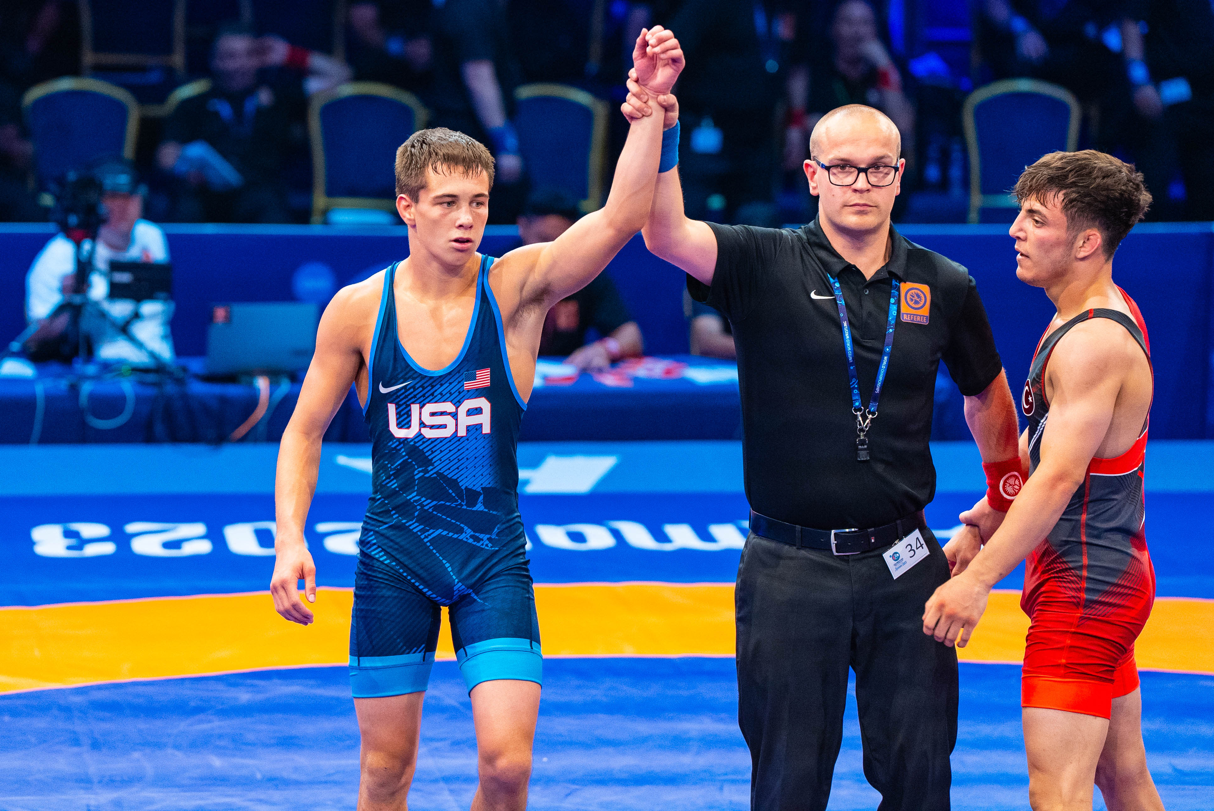 Lilledahl, Blaze lead experienced men's freestyle team at U20